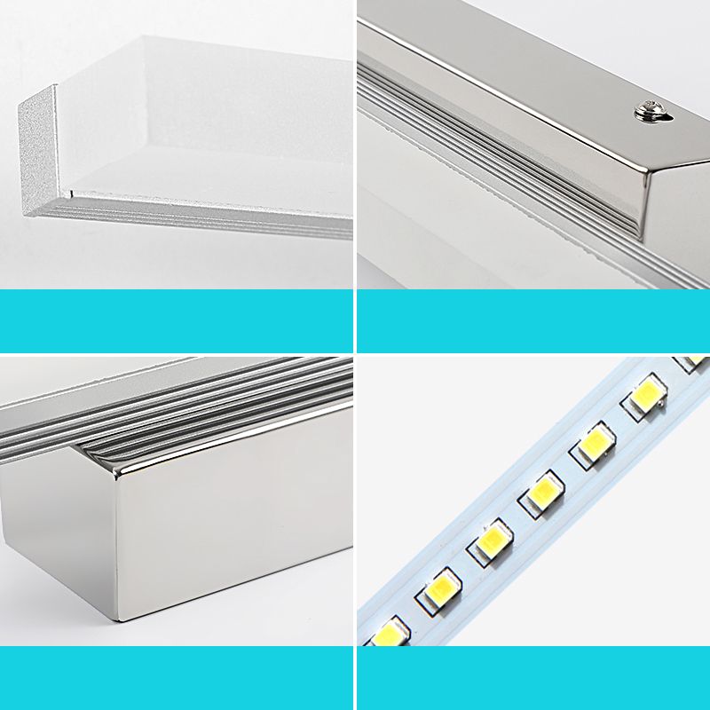 LED Makeup Mirror Lamp Modern Simple Style Wall Light Fixture for Bathroom Washroom