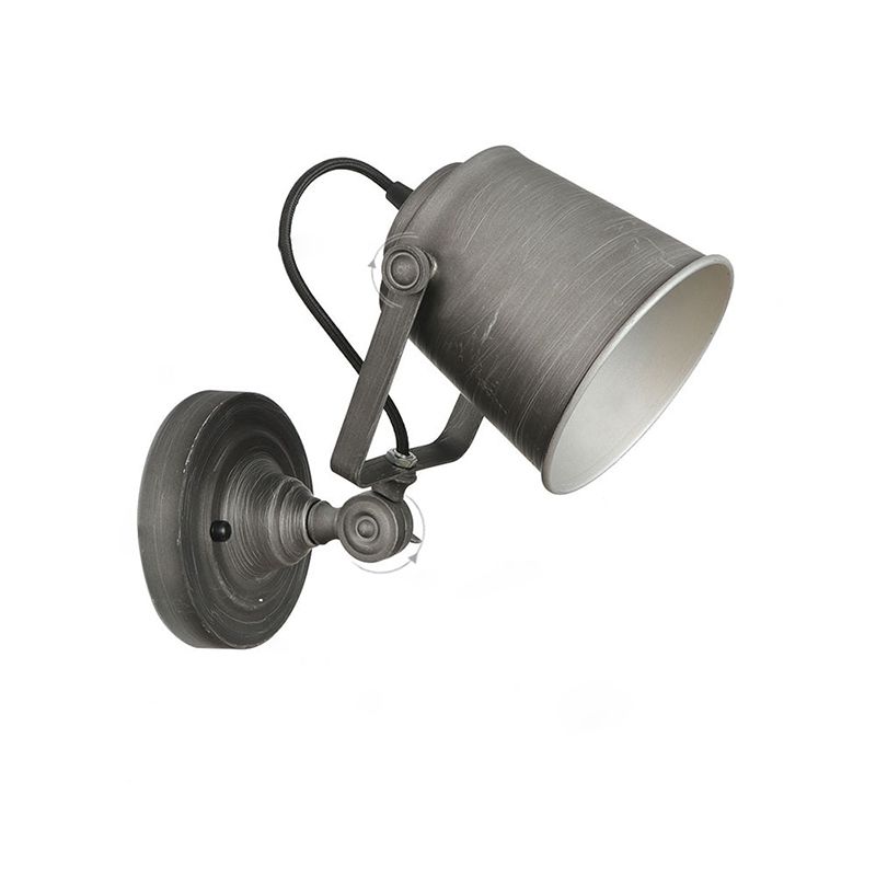 Simplicidad moderna Estilo de la lámpara de pared de macarrones Mango Diseño ajustable Ajuste de metal Luz de metal para dormitorio