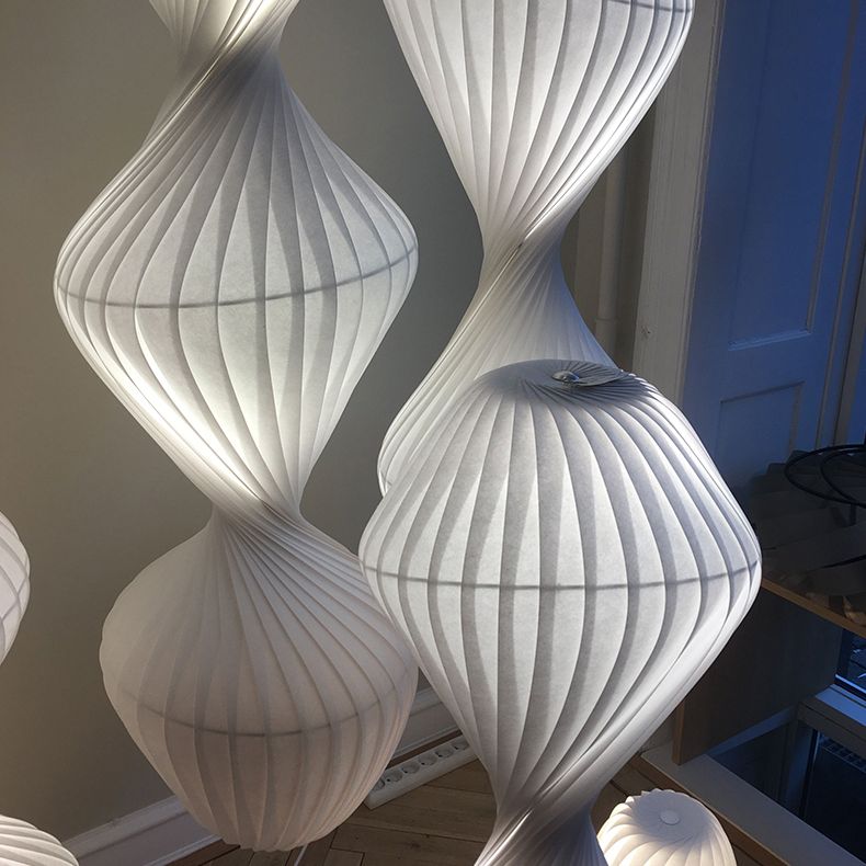 Nordische moderne Anhänger-Beleuchtungsrichtung 1 Lichtseide hängende Licht für Wohnzimmer