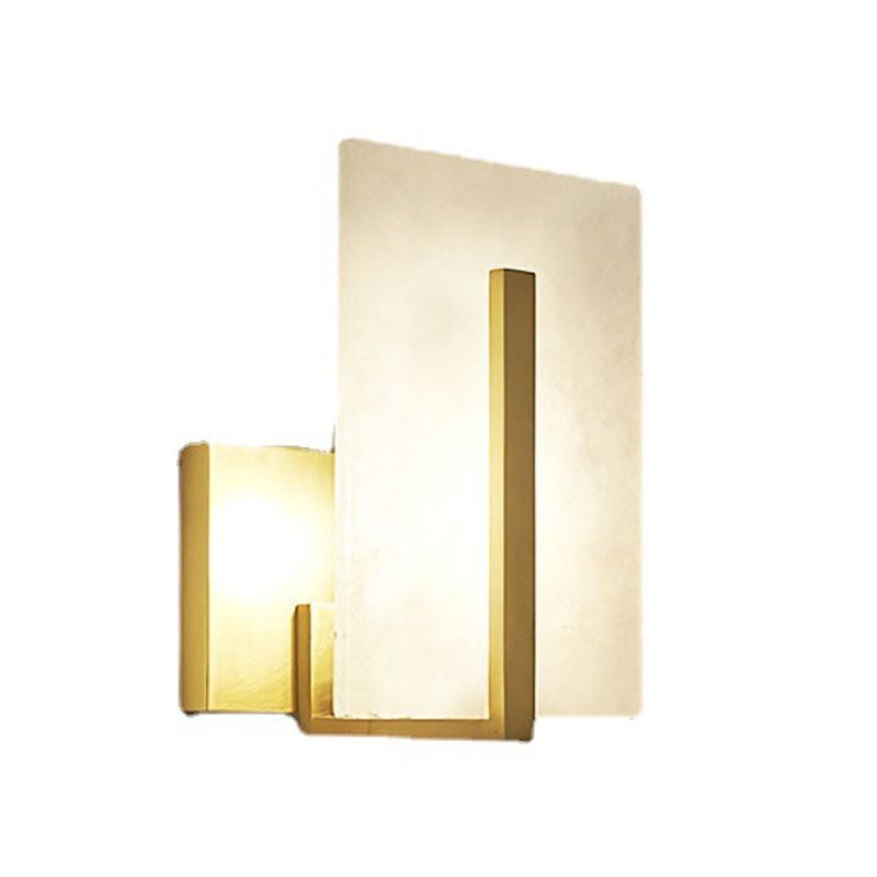 Minimalist Wall Sconce Lighting Marble Wall Lighting Fixtures for Living Room