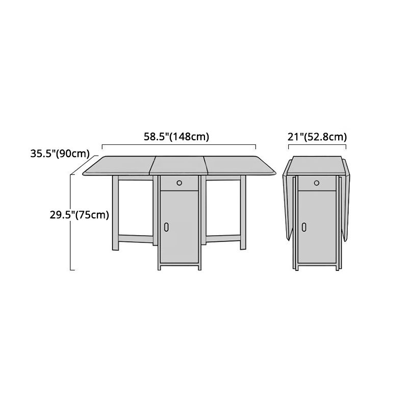 Modern 1/2/3/5 Pieces Wood Dining Set Dining Furniture Set /Separate Items
