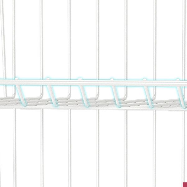 Modern Style Bookshelf Closed Back Metal Bookcase with Caster Wheels for Home Use