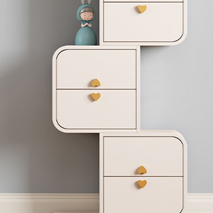 15.6-inch Width Storage Chest Contemporary Dresser with 4/8 Drawers