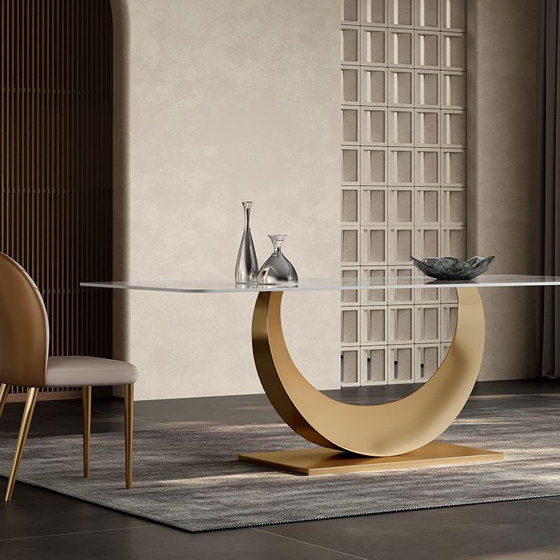 Glam 1/3/4/5/7 Pieces Dining Set Sintered Stone Dining Table Set