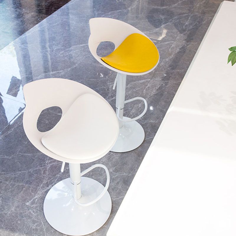 Taburete de bar con asientos de cuero de estilo nórdico, taburete de bar giratorio para interior