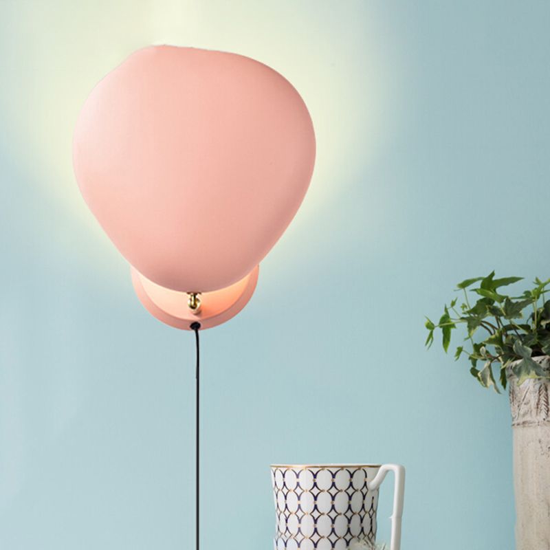 Metal Sphere Shape Wall Lights Modern Style 1 Head sconce light for Hallway