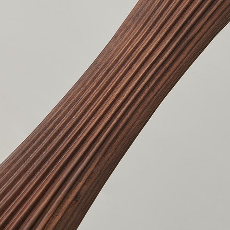 Modern Simple Wooden Ceiling Light Dome Shape Ceiling Lamp for Bedroom
