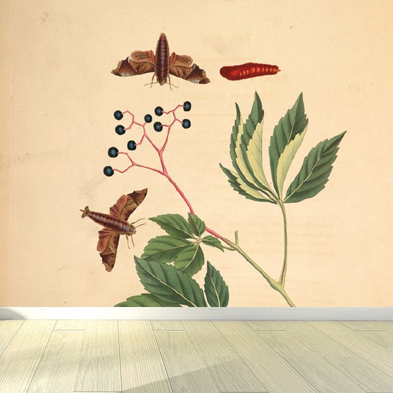 Big Botanical Branch Mural Wallpaper Decorative Modern Living Room Wall Covering