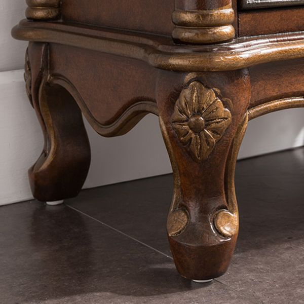 Traditional Storage Chest Solid Wood Dresser with 3/4/5 Drawers , 13.65 Inch Width