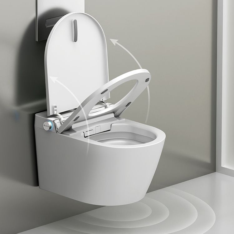 Modern Wall Mount Toilet One-Piece Toilet Single Flush Urine Toilet