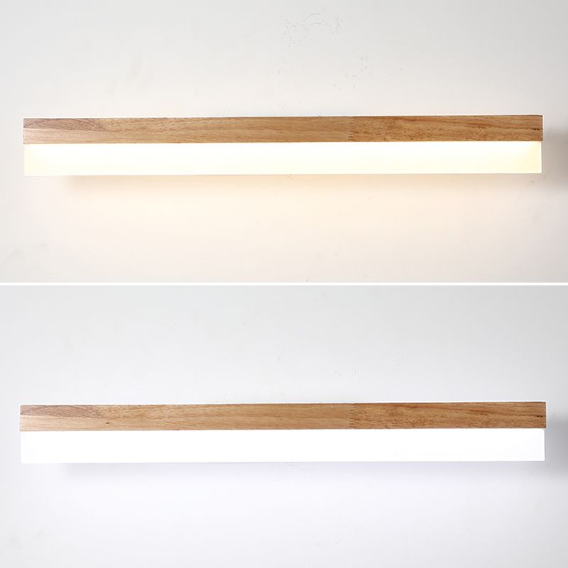 Luz de tocador de tocador de baño moderno LED LED LIGHTURES ACRYLIC SHADE