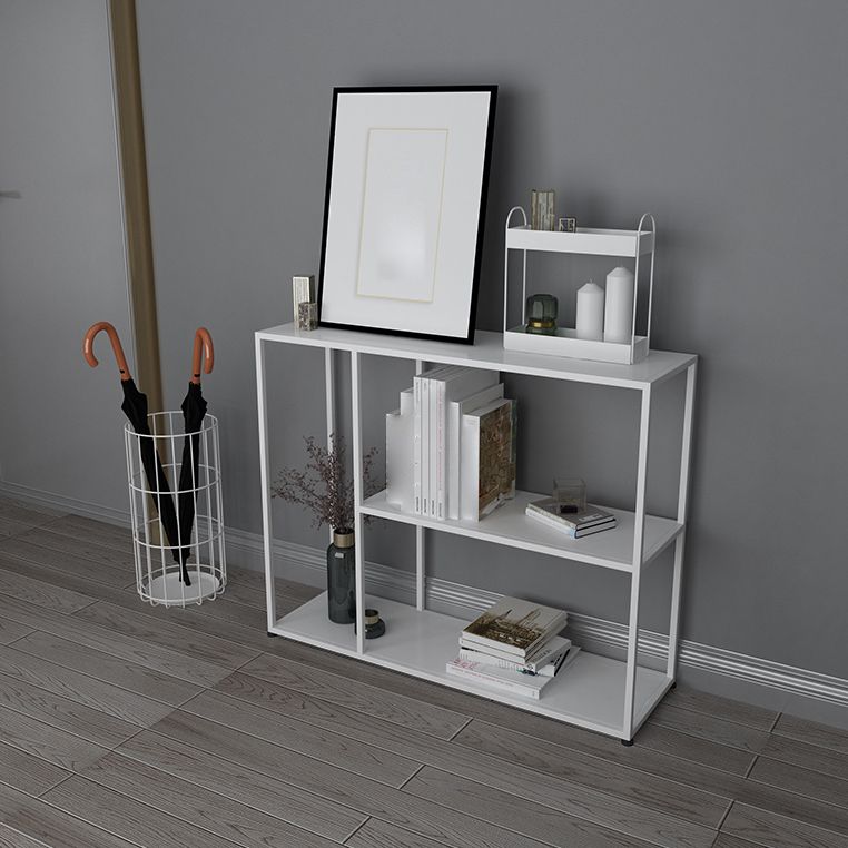 Etagere Metal Bookshelf Industrial Open Back Storage Bookcase