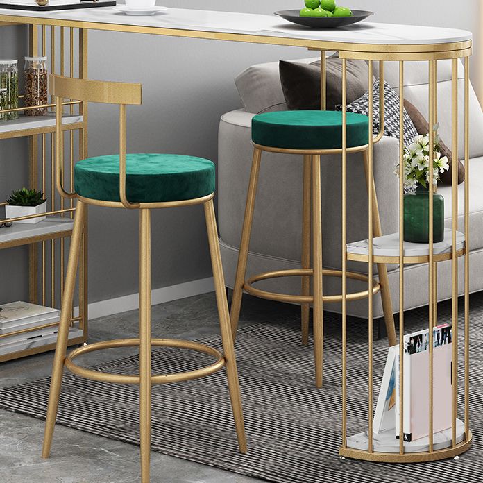 Industrial 1/2/3 Pieces Bar Table Set Stone Counter Table with High Stools