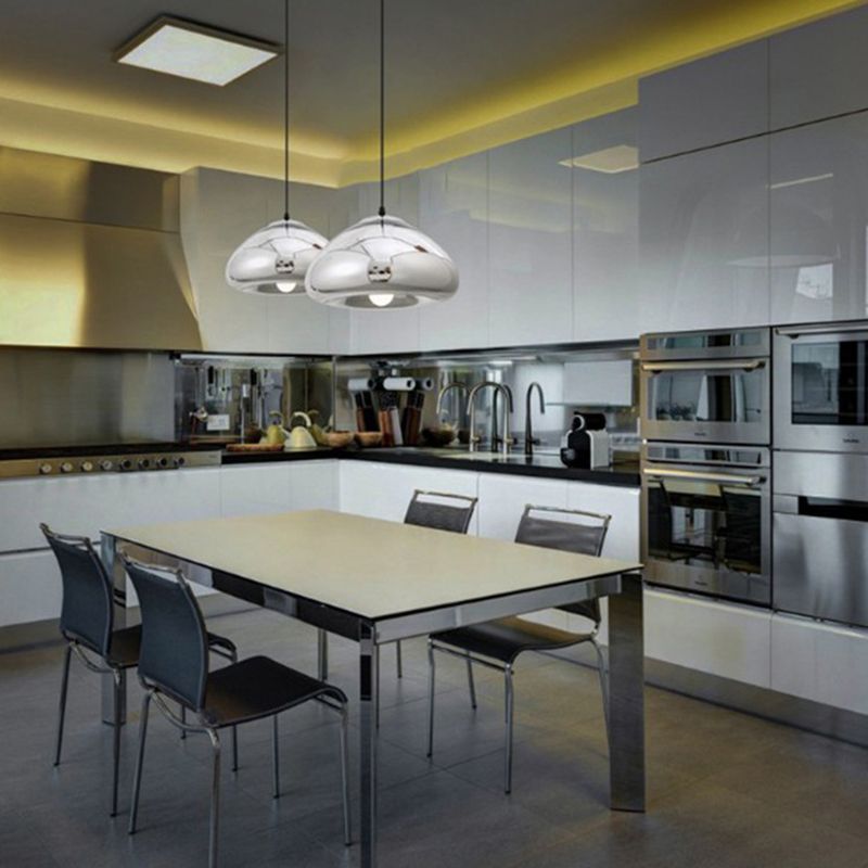 Simplicity Pendant Light Fixture Conical Suspension Pendant Light with Metal Shade