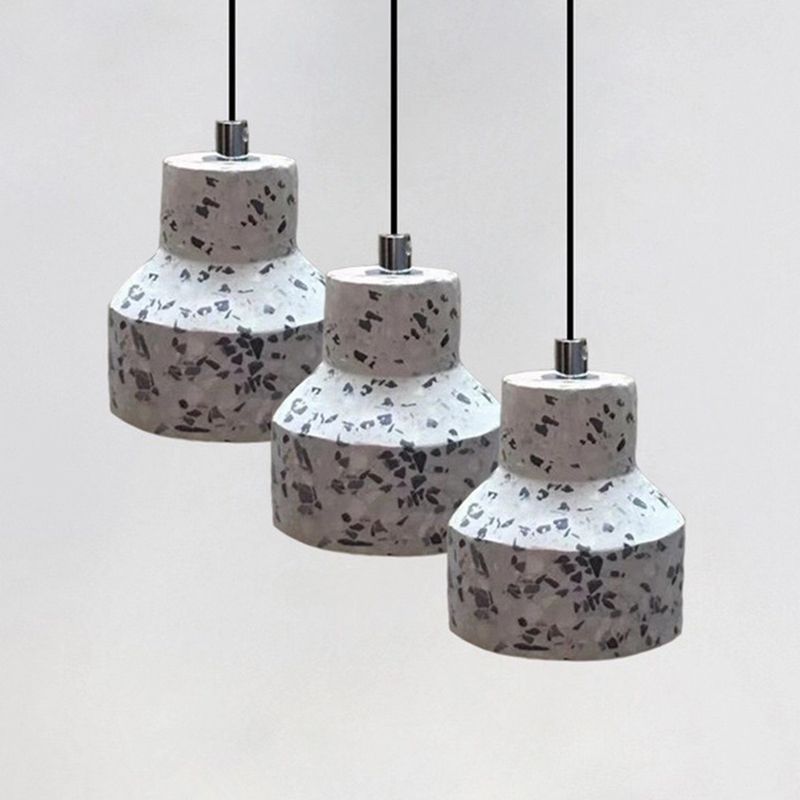 Plateau de pendentif ombré en pierre Style moderne suspendu pendant pour le salon