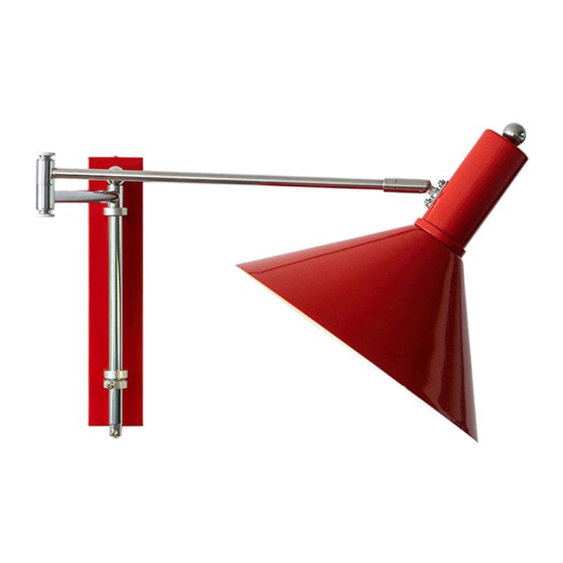 1 Light Cone Wall Mount Light Fixture Modern Metal Wall Mounted Lights