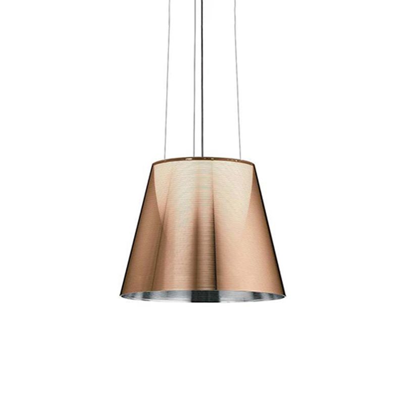 1 Light Barrel Hanging Pendant Modern Style Metal Hanging Lighting for Living Room