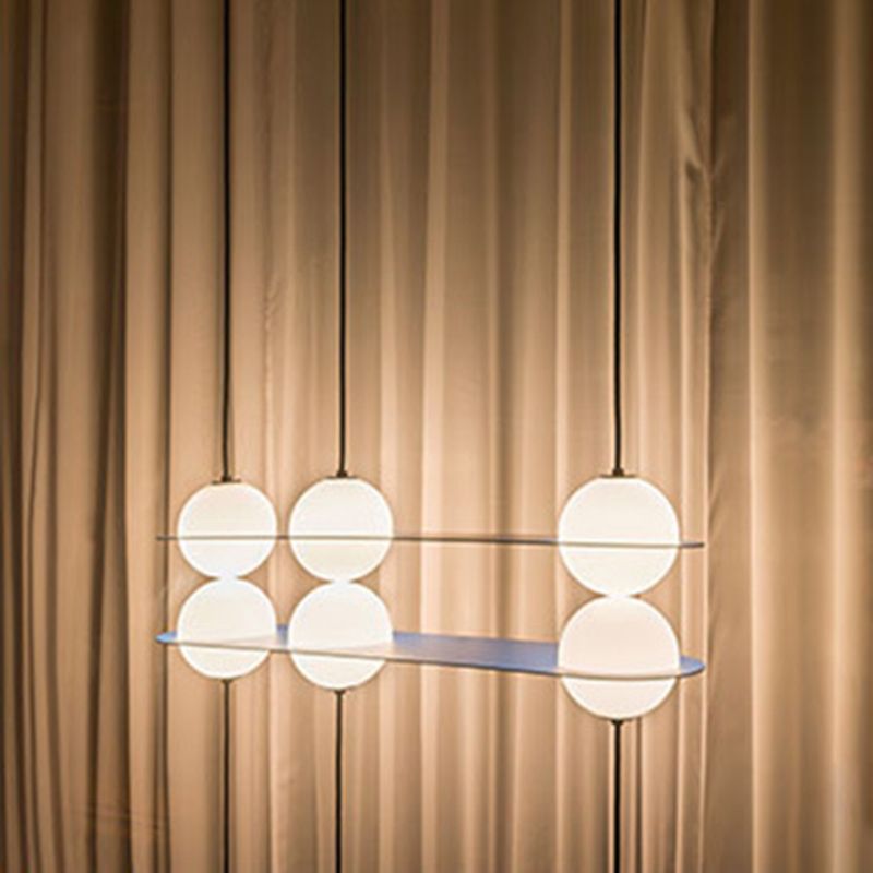 Globe Pendant Light Modern Kitchen Island Lighting Glass Island Light Fixture