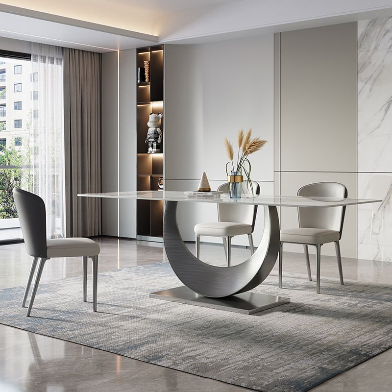 Modern 1/4/5/7/8 Pieces Dining Set Rectangle Dining Table Set for Home Use