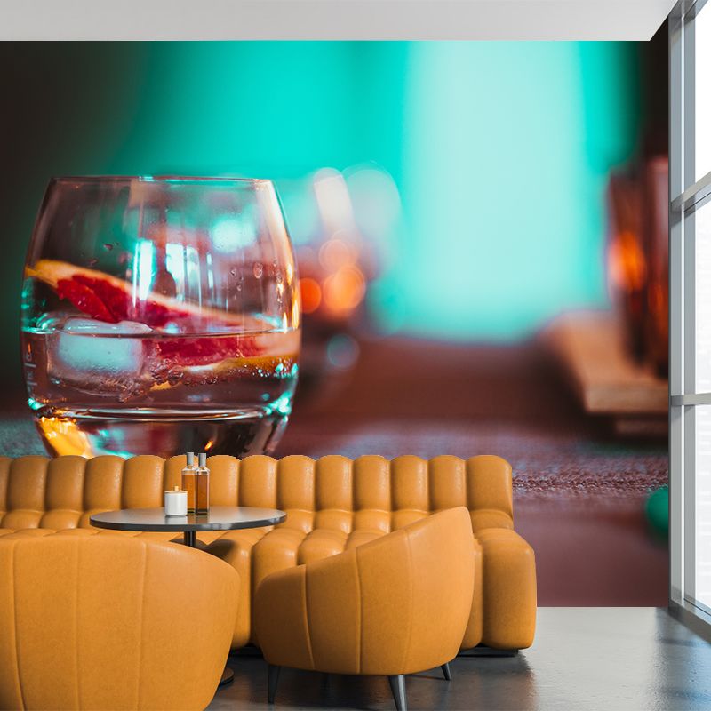 Full Size Wall Mural Moisture Resistant Wall Art for Wine Shop, Made to Measure