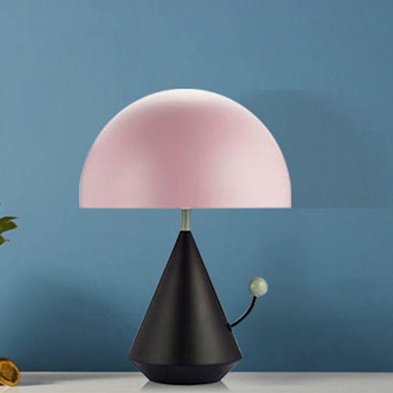 Paddestoeltafel Lamp Designer Style Metalen 1-Bulb Slaapkamer Nachtlicht met aanraakknop