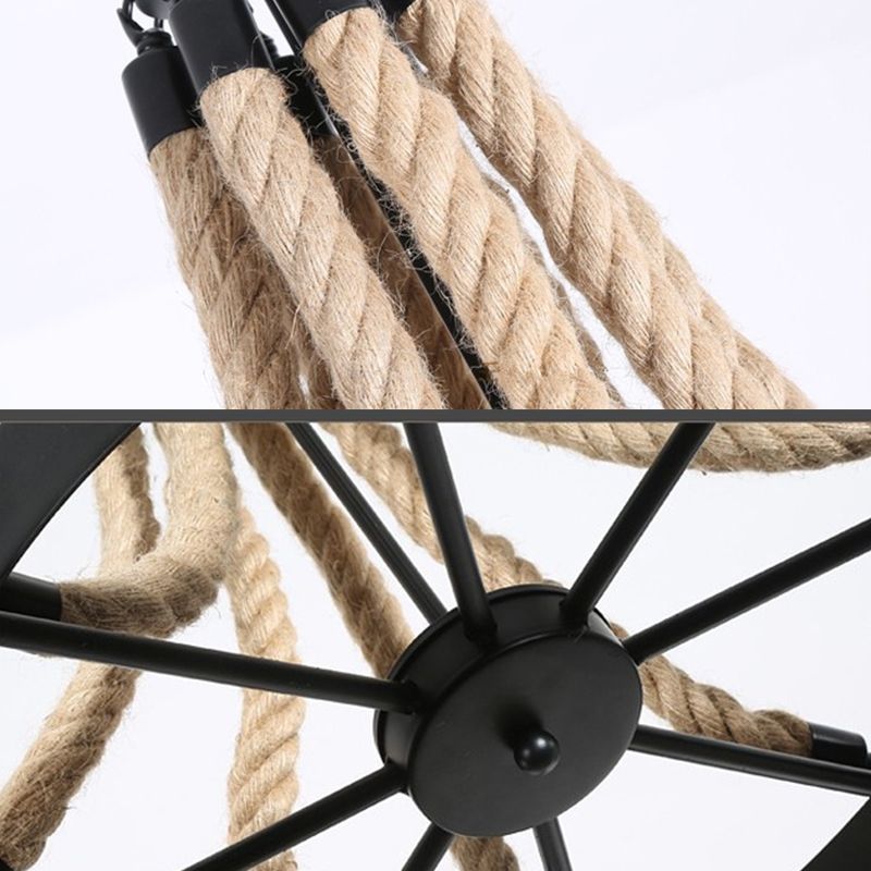 Plafond de lustre de pendentif industriel