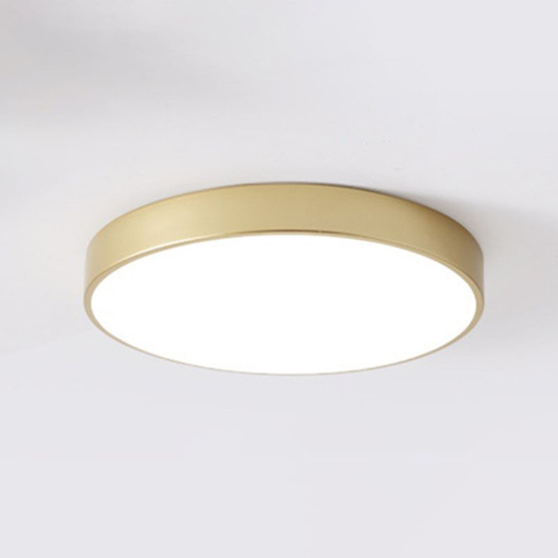 Circular Flush Mount Ceiling Fixture Modern Acrylic Flush Light