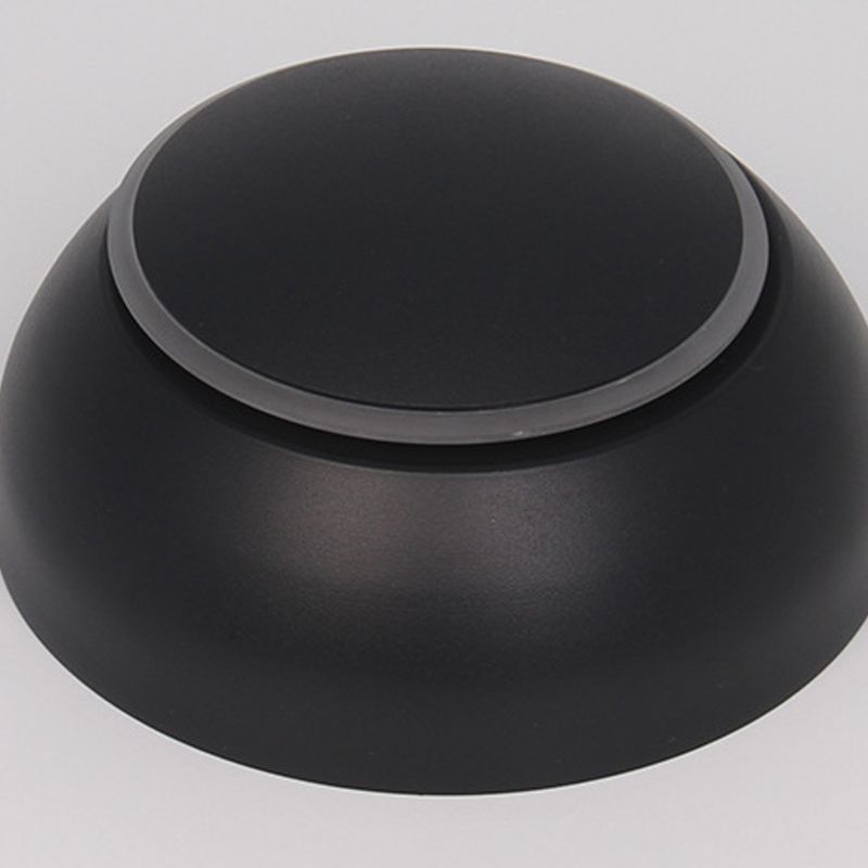 Nordic Style Aluminum Wall Light Round Rotatable LED Wall Sconce for Bedroom