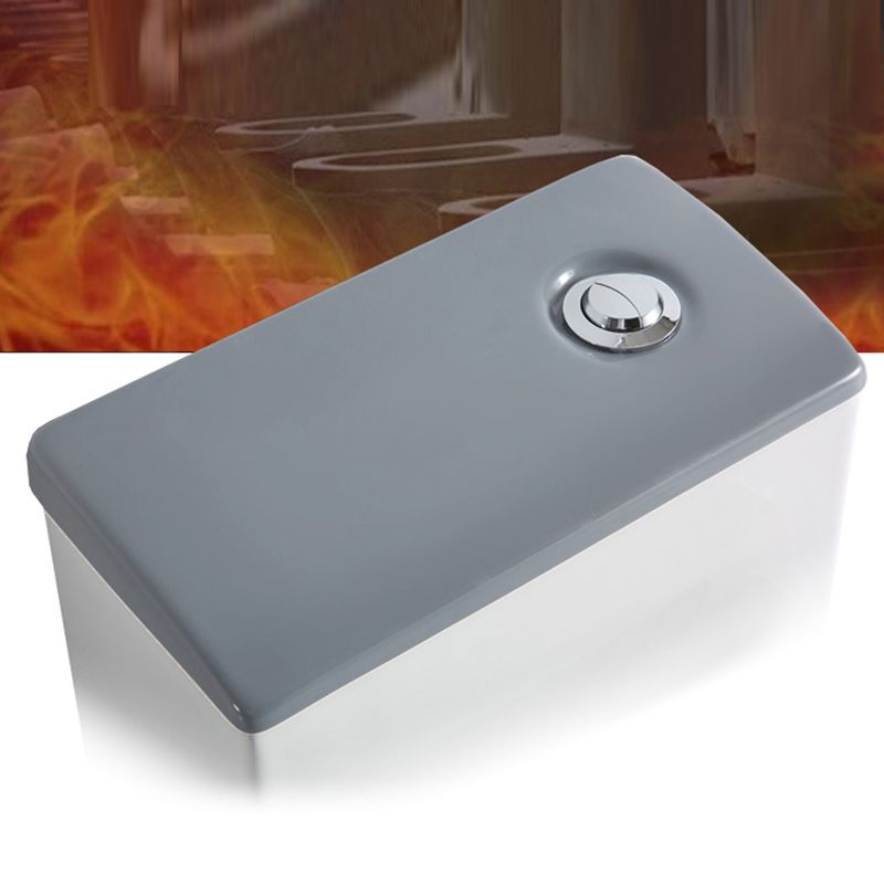 Traditional Gray Ceramic Flush Toilet Floor Mounted Urine Toilet for Washroom