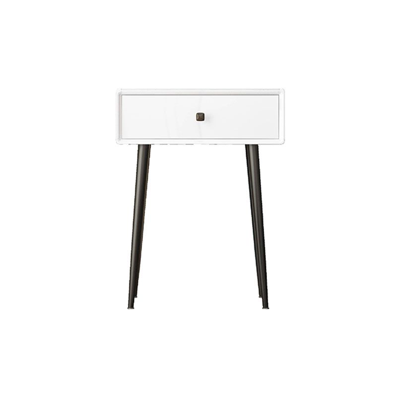 Vanity Stone Makeup Dressing Table Stool Set with Drawer - 31.5" H