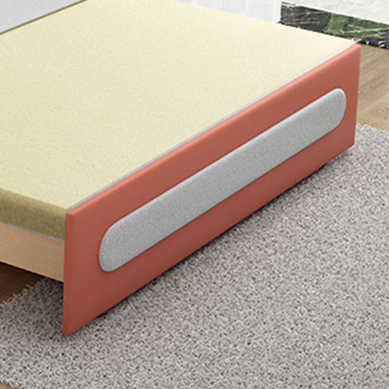 Faux Leather Sofa Bed 32.28" Wide Sleeper Sofa with Upholstered