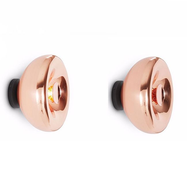 Postmodern Metal Wall Sconce Single Head Wall Mounted Light Fixture for Living Room