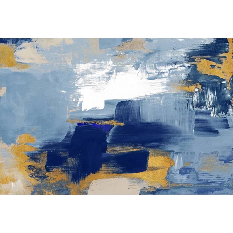 Full Size Muurschilderingen Neutrale Kleur Aquarellen Niet-geweven Muurkunst voor Accentmuur, Gepersonaliseerde Maat Beschikbaar