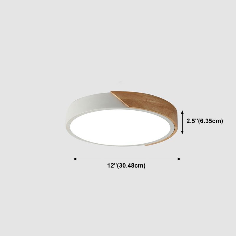 Plafonniers encastrés de simplicité Éclairage encastré à LED pour chambre à coucher
