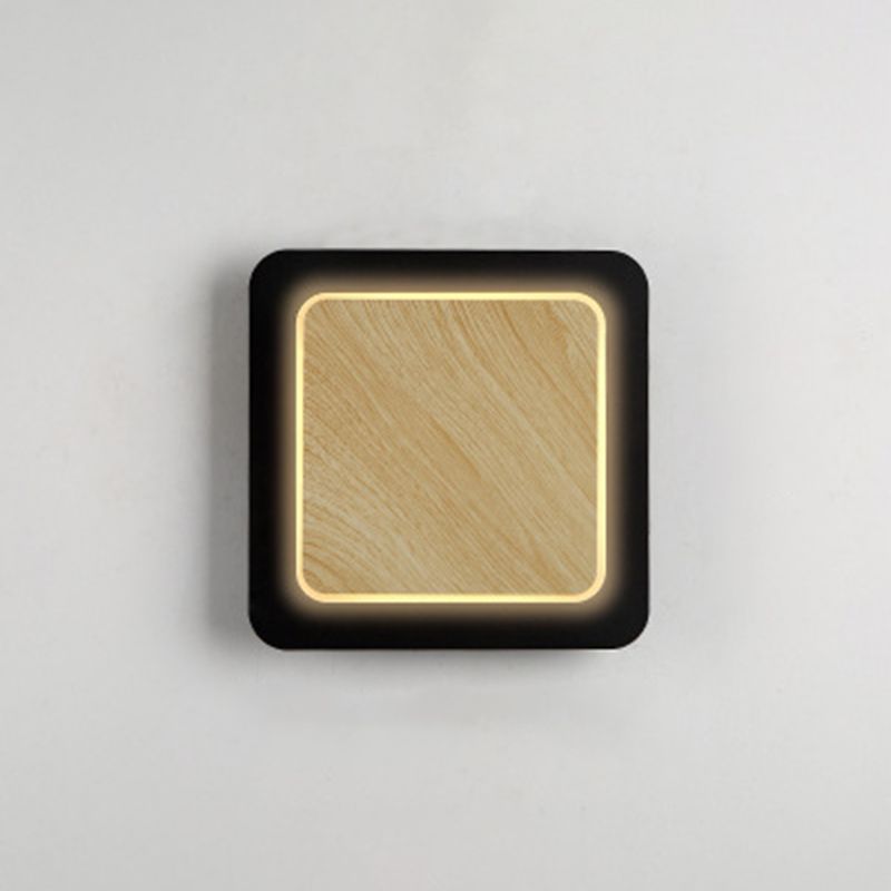 Finitura in legno Mobile sfumatura da muro da parete Minimalist LED SCONCE LUCE PER LAVOGLIA