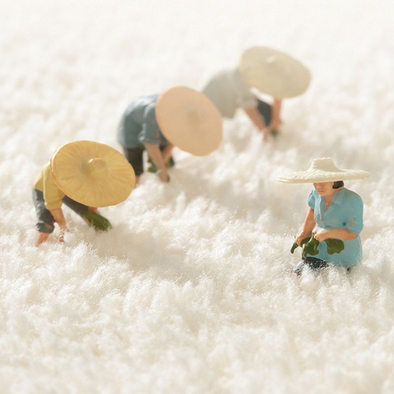 Beige Modern Rug Polyester Pattern Rug Non-Slip Backing Rug for Living Room