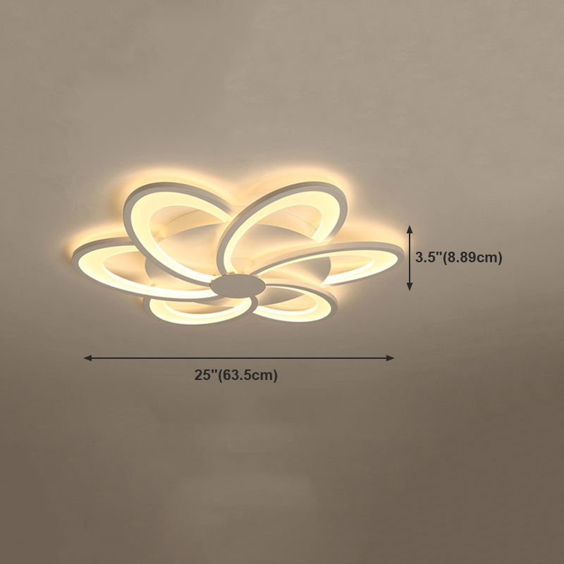 Plafonnier LED multi-lumières de Style moderne, luminaire décoratif d'intérieur, idéal pour un salon