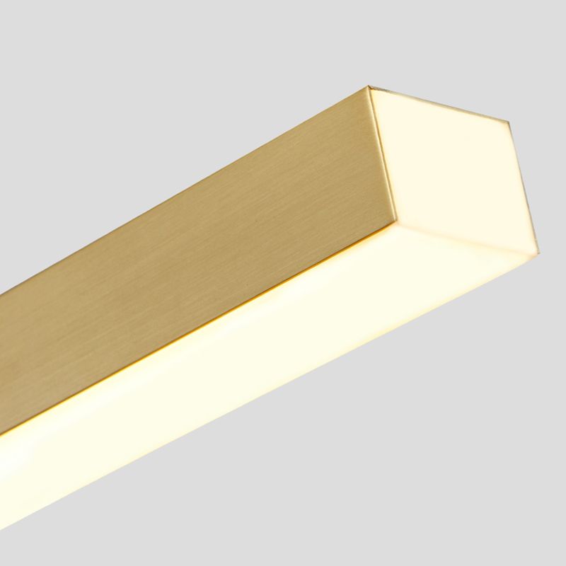 Nordic Simple Modern Style LED Hanging Island Pendant Light for Dining Room Office