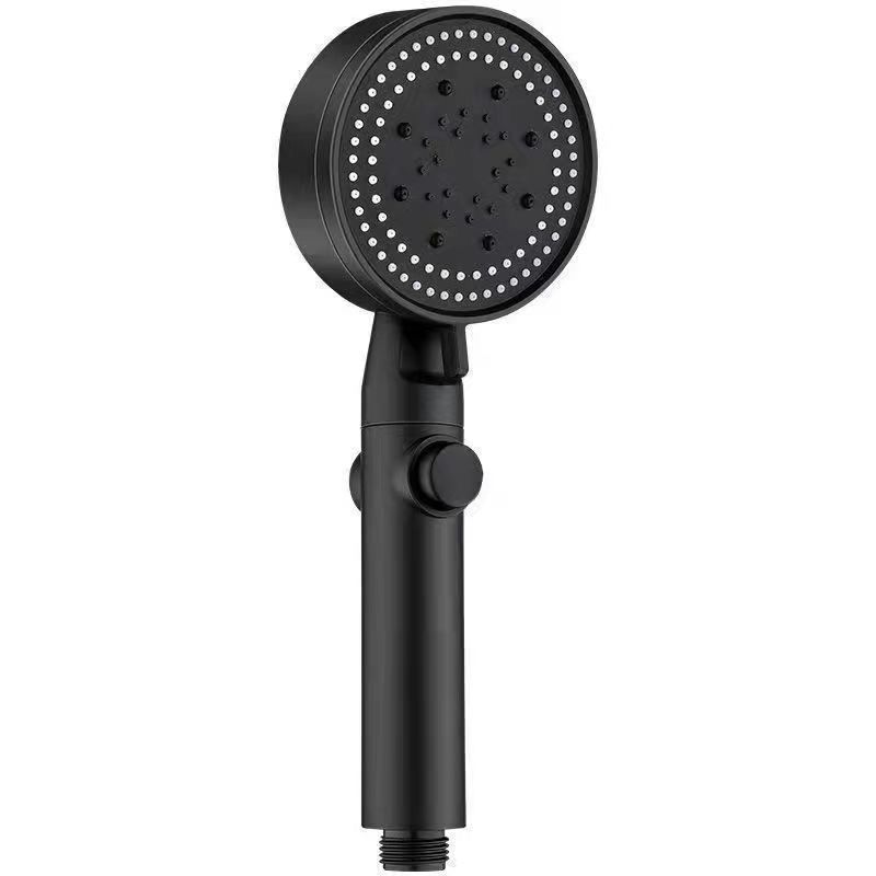 Plastic Bathroom Shower Head Wall-mounted Shower Head with Adjustable Spray Pattern