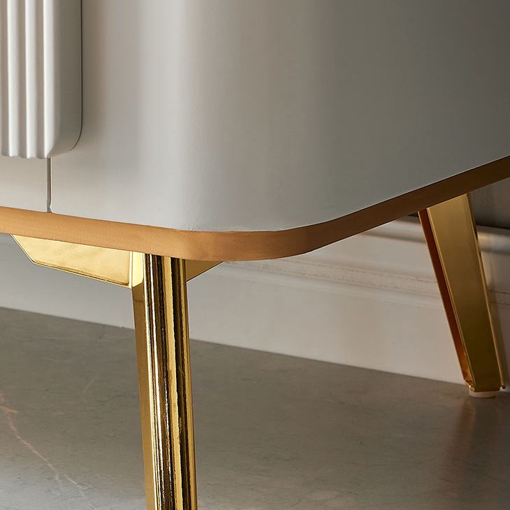 Manufactured Wood Dresser Classic Glam Storage Chest Dresser