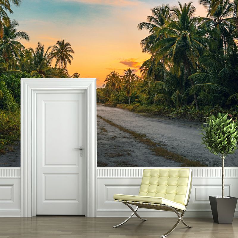 Holiday Eco-friendly Tropical Palm Mural Wallpaper Decorative Photography Wall Art