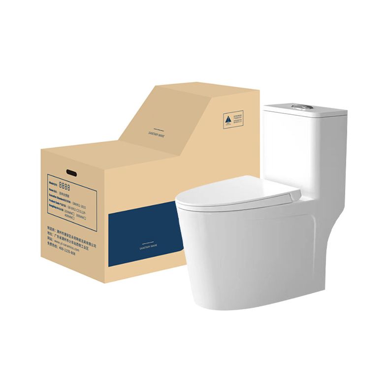 Modern Siphon Jet Toilet Bowl White Bidet Toilet with Seat for Bathroom