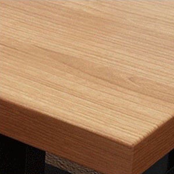 Modern Style Dining Table Rectangle Brown Table for Home Kitchen