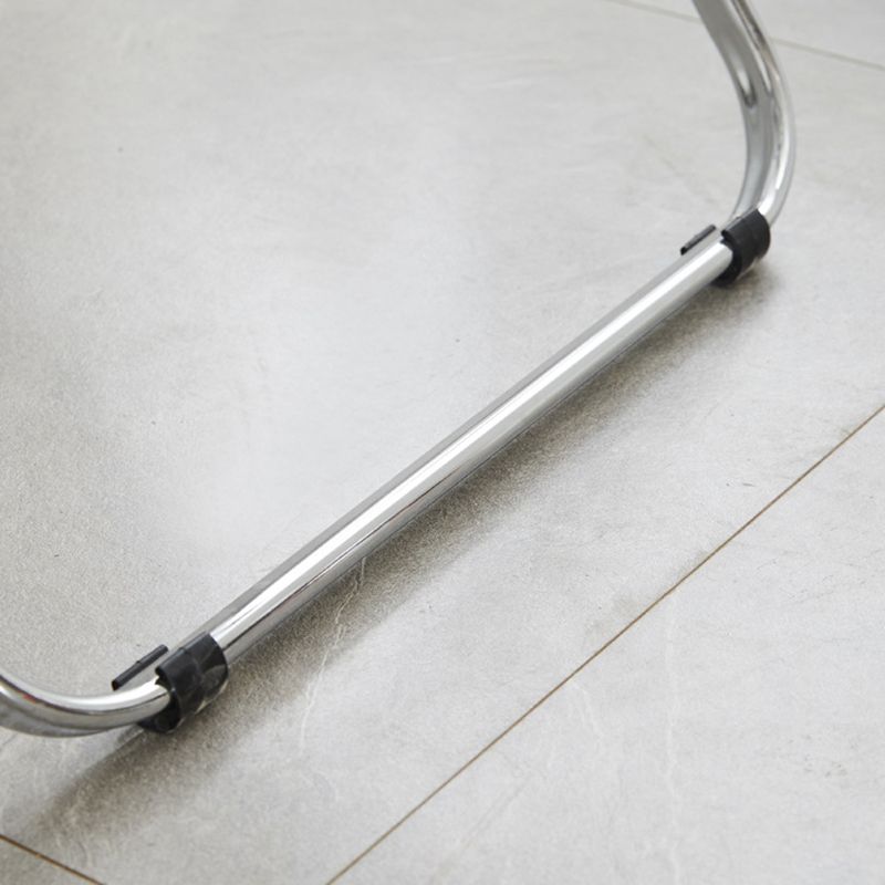 Les chaises latérales en plastique pliantes de conception industrielle ouvrent la chaise latérale de salle à manger arrière