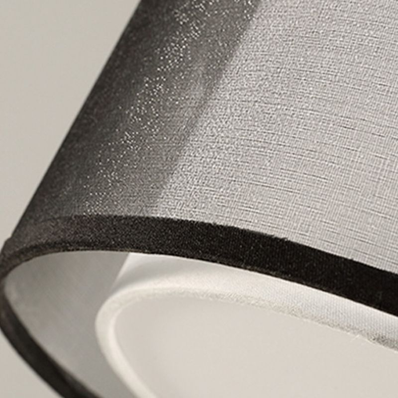 Plafoniera da incasso in tessuto stile cinese quadrata/rotonda per sala da pranzo