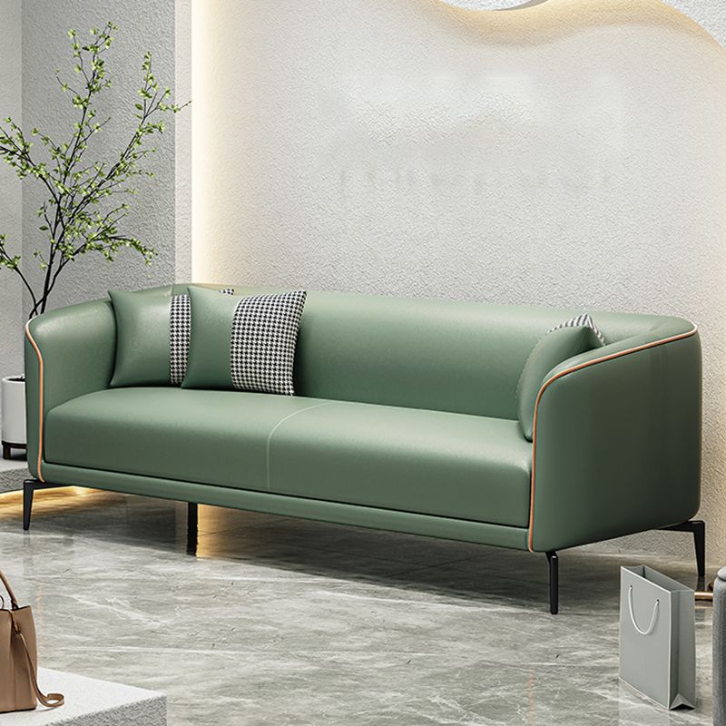 25" Wide Contemporary Sofa Bed Cushions Seating with Pillows