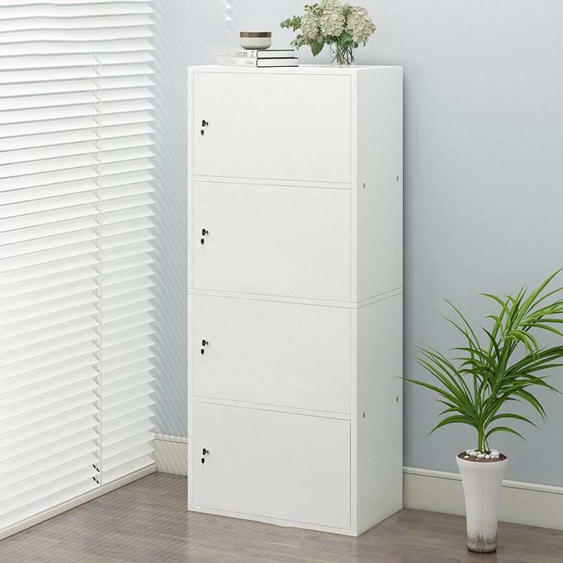 11.8-inch Wide Bookshelf Contemporary Closed Back Bookcase for Bedroom