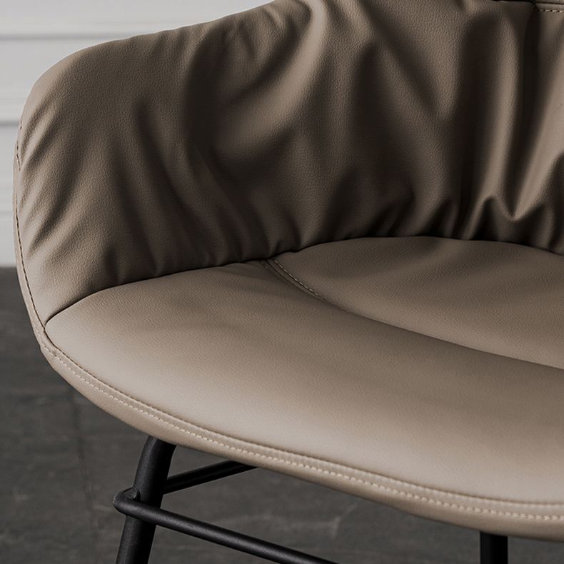 Contemporary No Arm Desk Chair Legs Included Conference Chair for Office