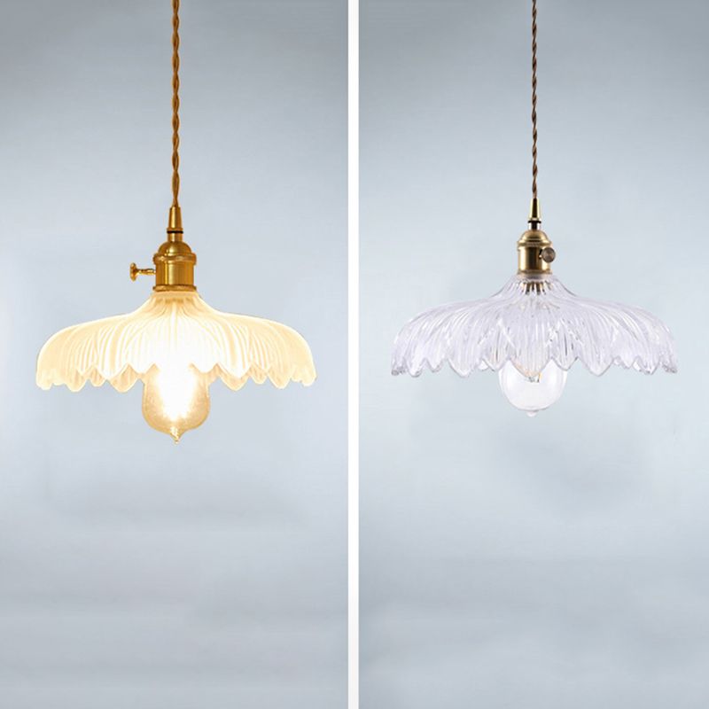 1 plafonnier léger des plafonniers créatifs moderne en verre pour le magasin de vêtements