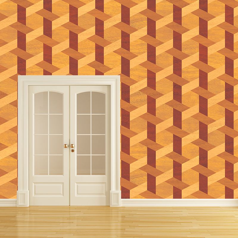 Geometry Wall Murals Wallpaper Illustration Mildew Resistant Wall Murals for Home